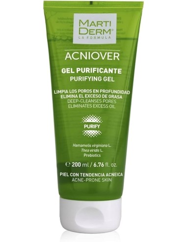 Martiderm Acniover Gel Purificante 200Ml