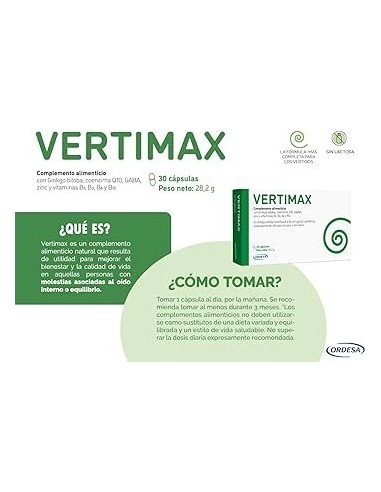 Vertimax 30 Capsulas