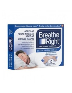 Tiras Nasal Breathe S-M 10