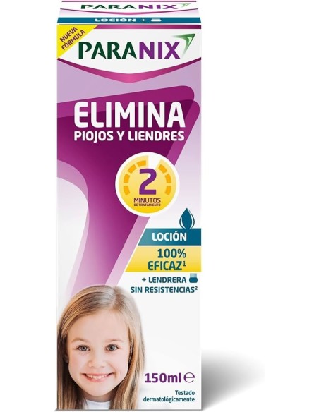 PARANIX ELIMIINA PIOJOS Y LIENDRES LOCION 1 ENVASE 150 ML