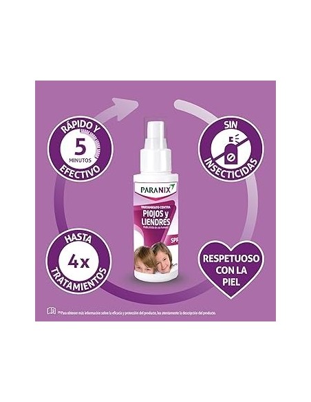 PARANIX ELIMIINA PIOJOS Y LIENDRES LOCION 1 ENVASE 150 ML