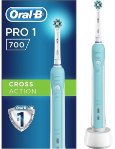 Cepillo Dental Electrico Oral-B Pro 1 700 Azul Cross Action