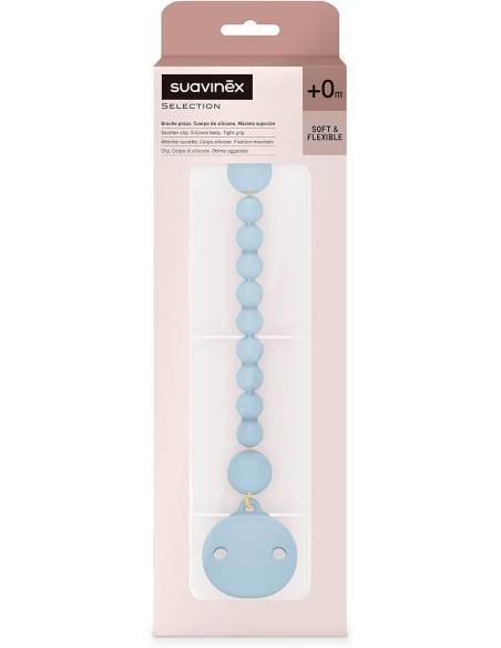 Suavinex Broche Bolitas Silicona 1 Unidad