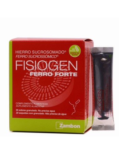 Fisiogen Ferro Fte 30 Sobres