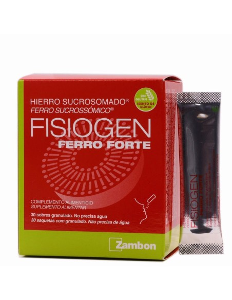 Fisiogen Ferro Fte 30 Sobres