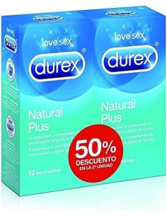 Profil Durex Natural Plus 2X12 Preservativos