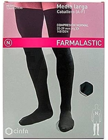MEDIA FARMALASTIC COMPRESION NORMAL MEDIA LARGA...