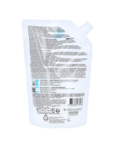 LIPIKAR GEL SYNDET AP+ 1 ENVASE 400 ML REFILL