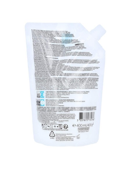 LIPIKAR GEL SYNDET AP+ 1 ENVASE 400 ML REFILL