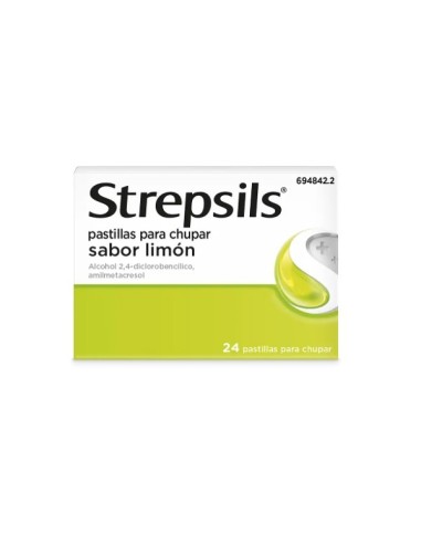 STREPSILS LIMON PASTILLAS 24 U