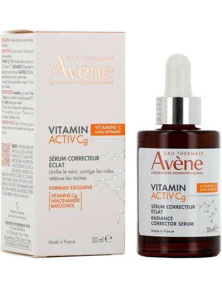 AVENE VITAMIN ACTIV CG SERUM LUMINOSIDAD CORRECTOR  ENVASE 30 ML