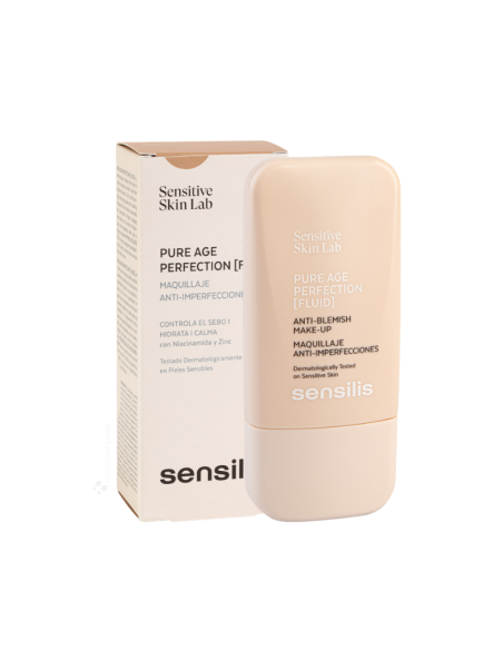 SENSILIS PURE AGE PERFECTION FLUID 1 ENVASE 30 ML COLOR 04 PECHE DORE