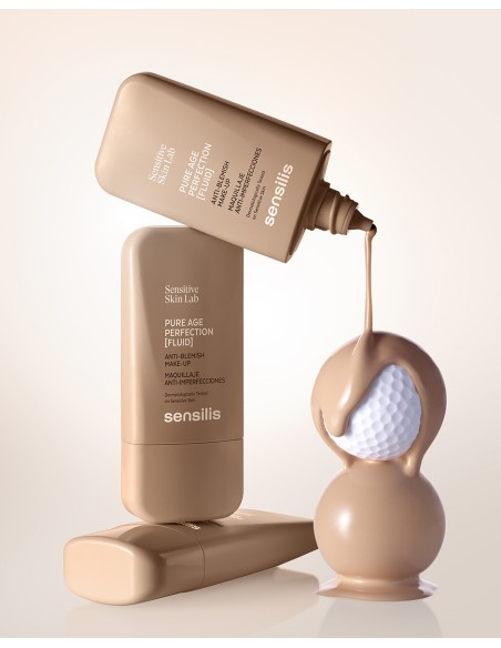 SENSILIS PURE AGE PERFECTION FLUID 1 ENVASE 30 ML COLOR 04 PECHE DORE