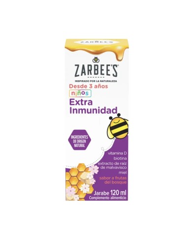 ZARBEES NIÑOS INMUNIDAD JARABE 1 ENVASE 120 ML
