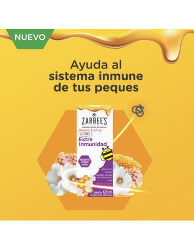 ZARBEES NIÑOS INMUNIDAD JARABE 1 ENVASE 120 ML