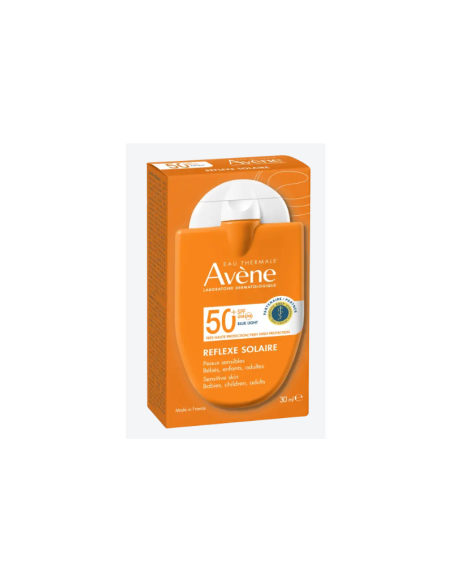 AVENE SOLAR REFLEXE SOLAIRE SPF 50+ TOQUE SECO 30 ML