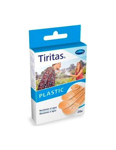 TIRITAS PLASTICO SURTIDAS 20 U