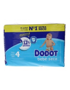 PAÑAL DODOT MAINLINE TALLA 4 9-14 KG 38 UNIDADES