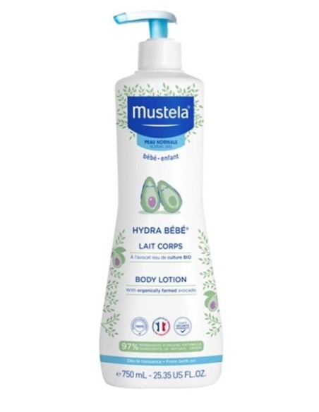 MUSTELA HYDRA BEBE LECHE CORPORAL  750 ML