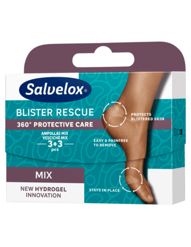 SALVELOX BLISTER RESCUE AMPOLLAS MIX 3 UD + 3 UD