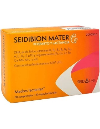 SEIDIBION MATER 30 CAPSULAS DURAS + 30 CAPSULAS...