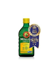 MOLLERS ACEITE DE HIGADO DE BACALAO 1 ENVASE 250 ML SABOR...