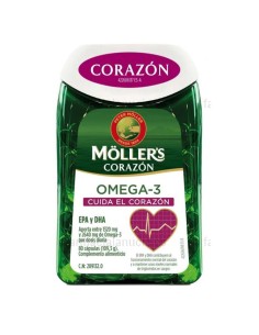 MÖLLERS CORAZÓN OMEGA-3 RICO EN EPA Y DHA