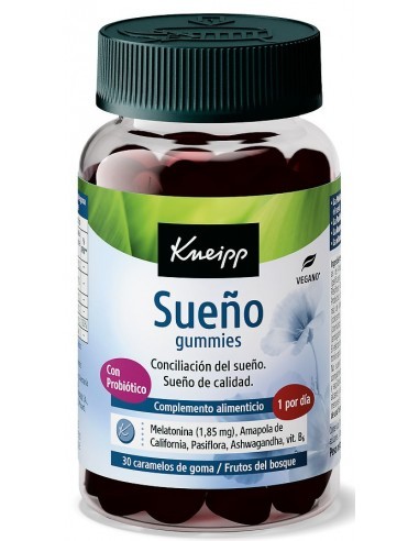KNEIPP SUEÑO 30 GUMMIES SABOR FRUTOS DEL BOSQUE