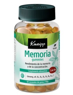 KNEIPP MEMORIA 60 GUMMIES SABOR PIÑA