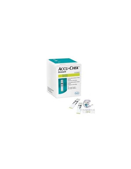 TIRAS REACTIVAS GLUCEMIA ACCU-CHEK INSTANT 10 U