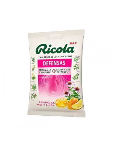 RICOLA MAX EQUINAC MIEL LIMON BOLSA 70G