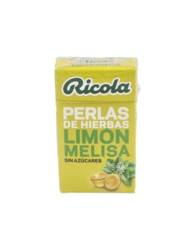 RICOLA PERLAS SIN AZUCAR HIERBAS 1 ENVASE 25 G