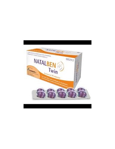 NATALBEN TWIN 30 CAPSULAS