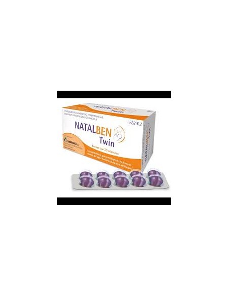 NATALBEN TWIN 30 CAPSULAS