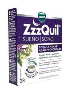 ZZZQUIL SUEÑO TODA LA NOCHE 28 COMPRIMIDOS