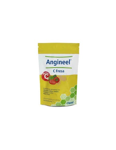 ANGINEEL C FRESA 24 CARAMELOS DE GOMA SABOR FRESA