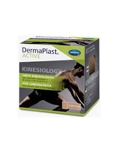 CINTA KINESIOLOGICA DERMAPLAST ACTIVE COLOR BEIGE 5 CM X...