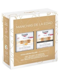 EUCERIN PACK HIALURON FILLER ELASTICITY DIA FPS30 + NOCHE