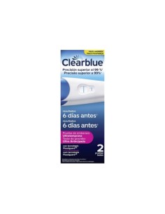 TEST DE EMBARAZO ULTRATEMPRANA CLEARBLUE 2 UNIDADES