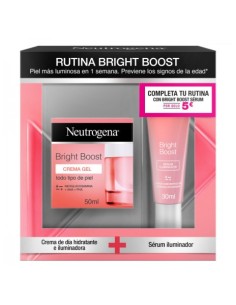 NEUTROGENA BRIGHT BOOST CREMA GEL + SERUM 1 ENVASE 50 ML...