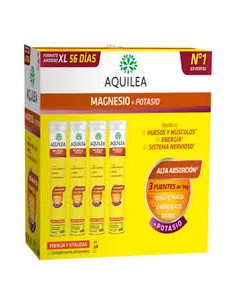 AQUILEA MAGNESIO+ POTASIO 56 COMPRIMIDOS EFERVESCENTES...