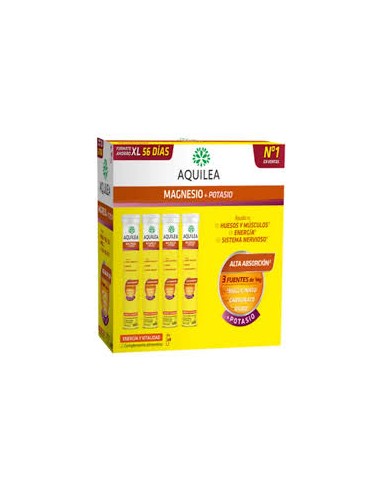 AQUILEA MAGNESIO+ POTASIO 56 COMPRIMIDOS...