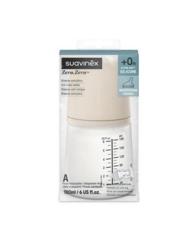 BIBERON ANTICOLICO T SILICONA SUAVINEX + 0...