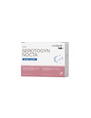 CUMLAUDE LAB SEROTOGYN NOCTA 30 CAPSULAS