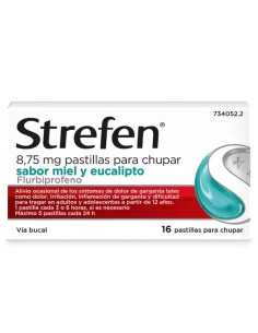 STREFEN MIEL Y EUCALIPTO 16 PASTILLAS