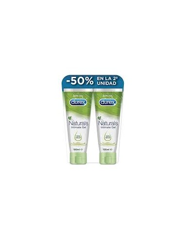 DUREX NATURALS INTIMATE GEL 2 U X 100 ML