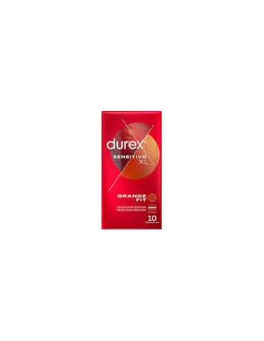 DUREX SENSITIVO XL PRESERVATIVOS 10 U