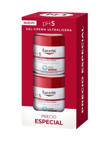 EUCERIN PH5 DUPLO GEL CREMA ULTRALIGERA 350ML*2