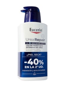 EUCERIN UREA REPAIR DUPLO 400ML -40% 2ª UNIDAD