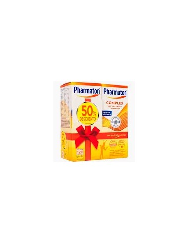 PHARMATON COMPLEX 2 ENVASES 60 COMPRIMIDOS PACK...